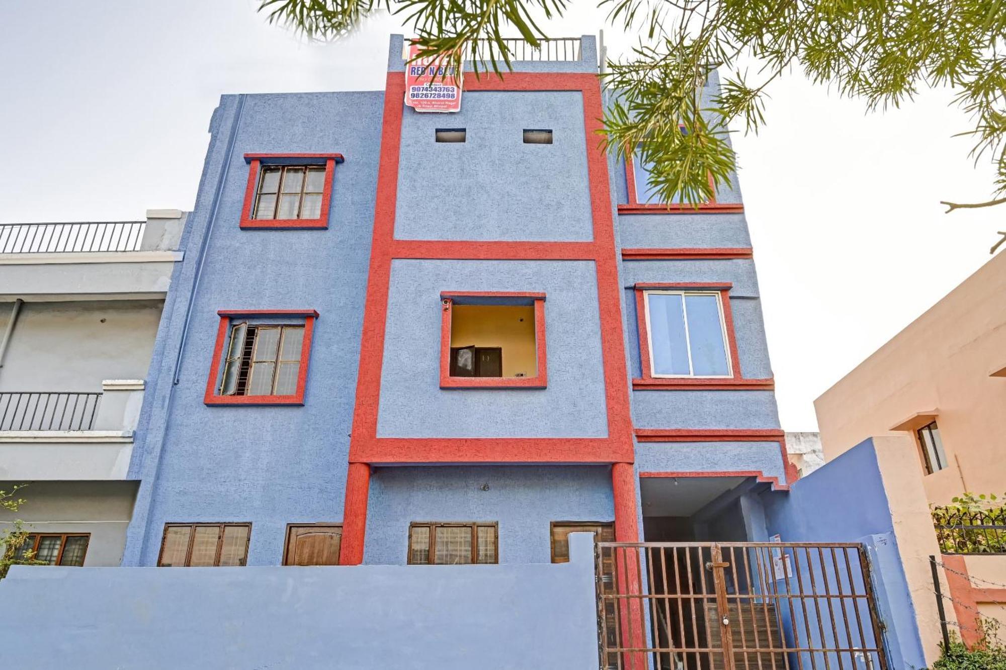 Hotel O Red N Blue Bhopal Exteriör bild